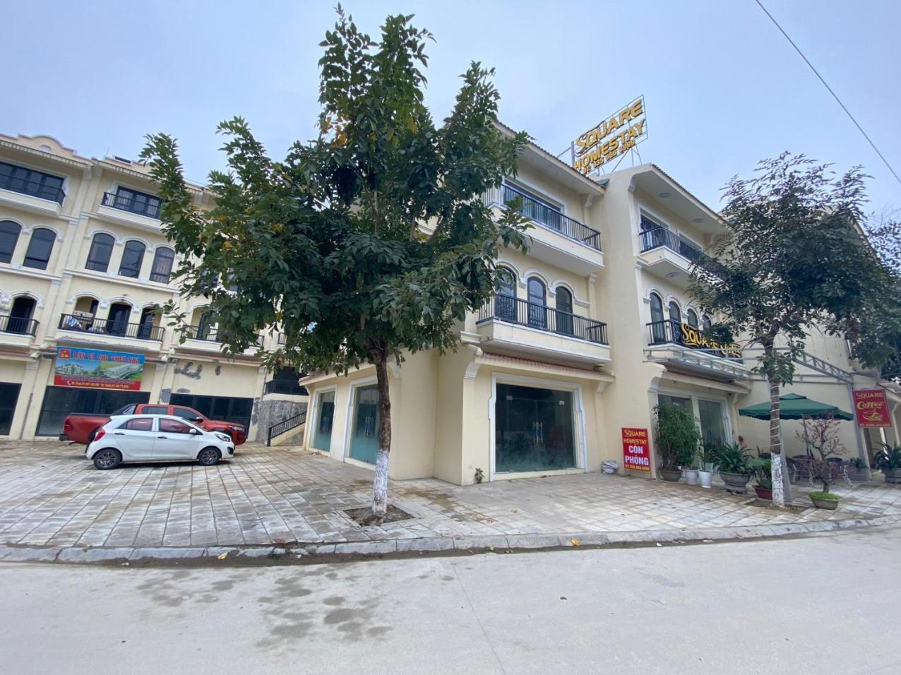 Square Homestay & Coffee Bac Ha  Exterior photo